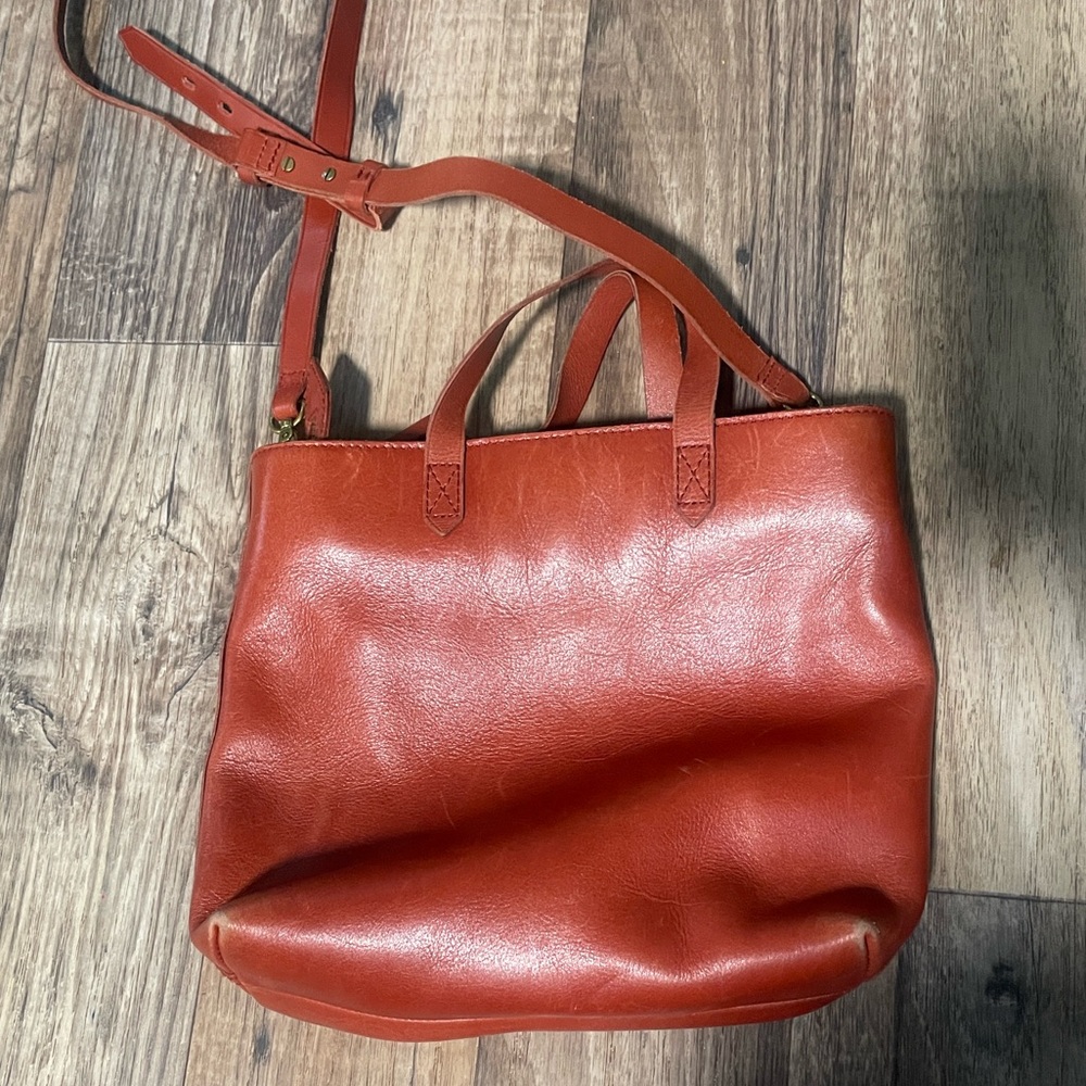 Madewell Zip Top Tote